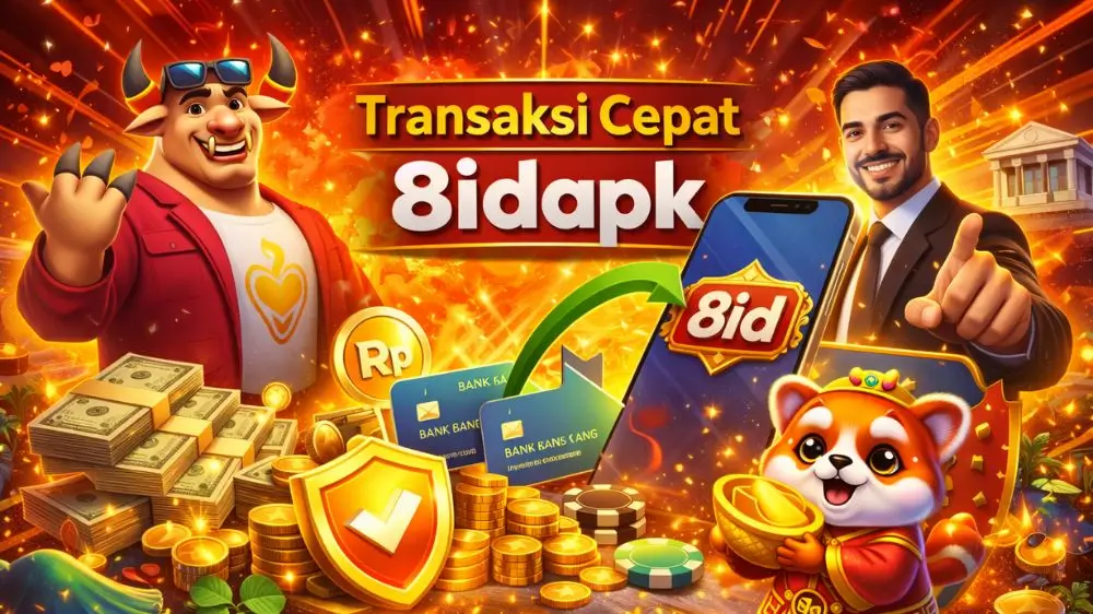 Transaksi Cepat 8idapk - Deposit & Withdraw di 8id