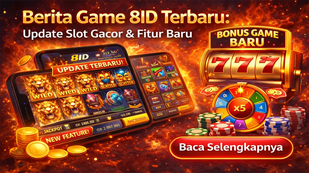 Berita Game 8ID Terbaru: Update Slot Gacor & Fitur Baru